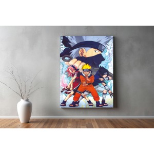 Anime Karakterleri Özel Tasarım Kanvas Tablo 246