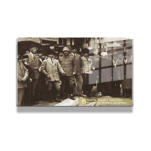 Atatürk Cam Tablo Yatay 786