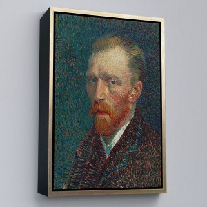 Çerçeveli Vincent Van Gogh'Un Portresi 1887 Kanvas Tablo-5114