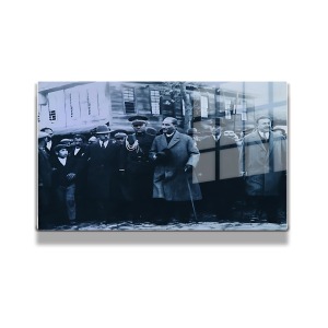 Atatürk Cam Tablo Yatay 594