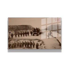 Atatürk Cam Tablo Yatay 758