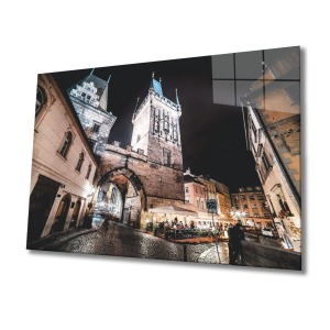 Doğa Manzara Cam Tablo 4mm Dayanıklı Temperli Cam