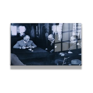 Atatürk Cam Tablo Yatay 543