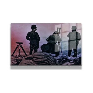 Atatürk Cam Tablo Yatay 595