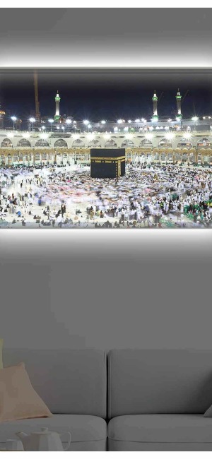 KABE GECE LEDLİ KANVAS TABLO