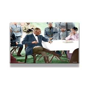 Atatürk Cam Tablo Yatay 661