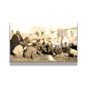 Atatürk Cam Tablo Yatay 489