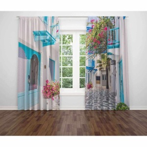 Dijital UV Baskı, Solmaz Reler Baskı Salon Mutfak Oturma Odası 3D Baskılı Fon Perde 245