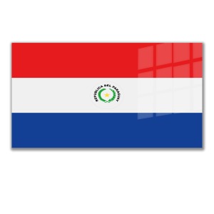 Dünya Ülke Bayrakları Paraguay