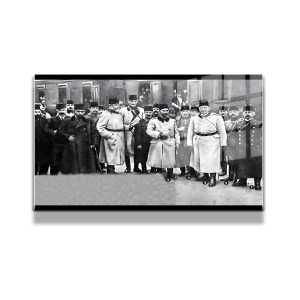 Atatürk Cam Tablo Yatay 297