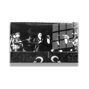 Atatürk Cam Tablo Yatay 554