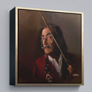 Çerçeveli Salvador Dali Kanvas Tablo-5325
