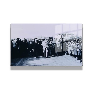 Atatürk Cam Tablo Yatay 496