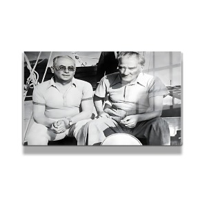 Atatürk Cam Tablo Yatay 346