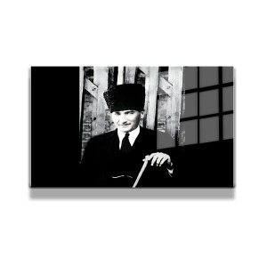 Atatürk Cam Tablo Yatay 47
