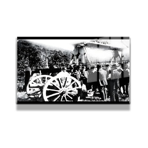 Atatürk Cam Tablo Yatay 298