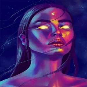  Ay Tanrıçası Sayılarla Boyama Seti  Kasnaklı  40 x 50