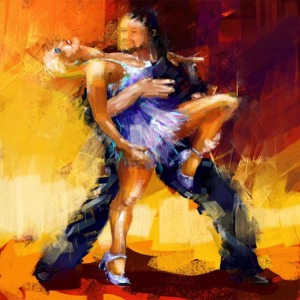  Tango Sayılarla Boyama Seti Kasnaklı  40 x 50