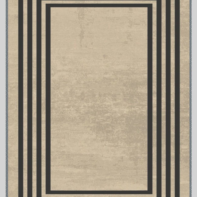 Vintage Desenli Halı, Pamuk Dokuma Pamuklu Taban Dekoratif Halı Kilim 49