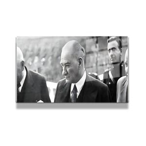 Atatürk Cam Tablo Yatay 461