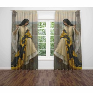 Dijital UV Baskı, Solmaz Reler Baskı Salon Mutfak Oturma Odası 3D Baskılı Fon Perde 385