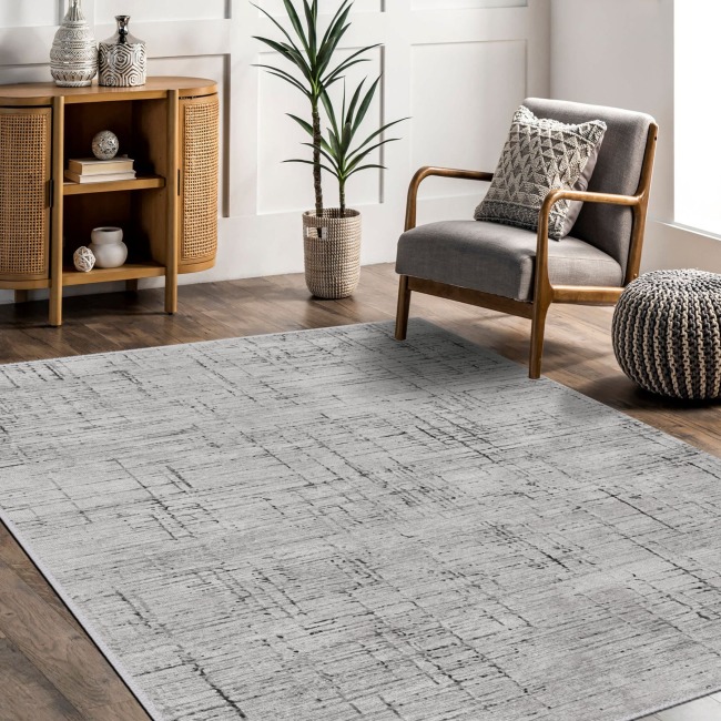 Vintage Desenli Halı, Pamuk Dokuma Pamuklu Taban Dekoratif Halı Kilim 11