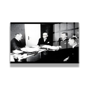 Atatürk Cam Tablo Yatay 275