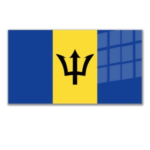 Dünya Ülke Bayrakları Barbados