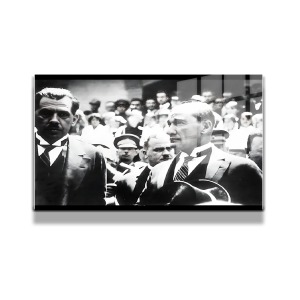Atatürk Cam Tablo Yatay 139