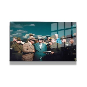 Atatürk Cam Tablo Yatay 671