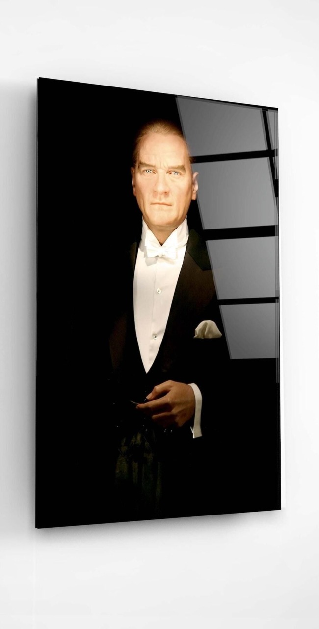 Atatürk 1 Cam Tablo