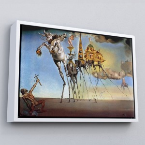 Çerçeveli Salvador Dali - The Temptation Of St. Anthony Kanvas Tablo-5162