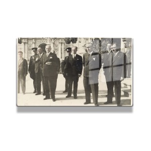 Atatürk Cam Tablo Yatay 380