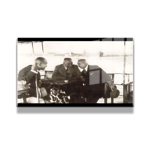 Atatürk Cam Tablo Yatay 246