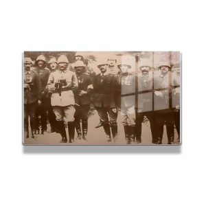 Atatürk Cam Tablo Yatay 777