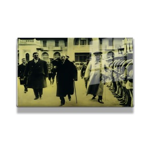 Atatürk Cam Tablo Yatay 507