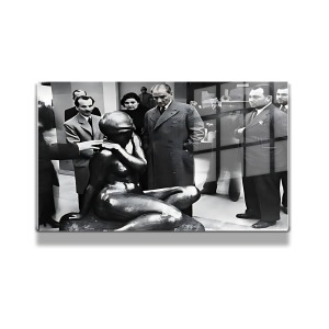 Atatürk Cam Tablo Yatay 465