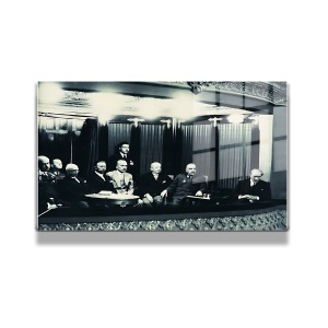 Atatürk Cam Tablo Yatay 545