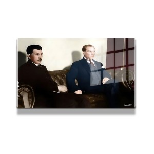 Atatürk Cam Tablo Yatay 309