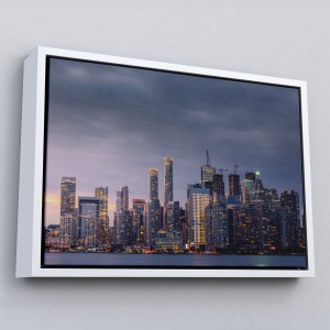 Çerçeveli Kanada Toronto Manzarası Kanvas Tablo-5080