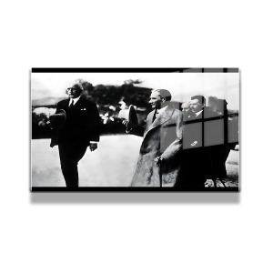 Atatürk Cam Tablo Yatay 279