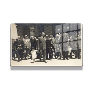 Atatürk Cam Tablo Yatay 166