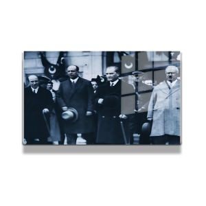 Atatürk Cam Tablo Yatay 574