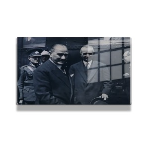 Atatürk Cam Tablo Yatay 564