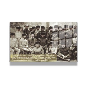 Atatürk Cam Tablo Yatay 651