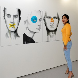 Üç Parçalı Cam Tablo 155