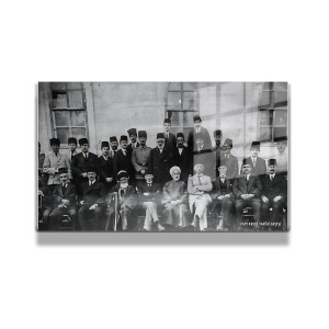 Atatürk Cam Tablo Yatay 66