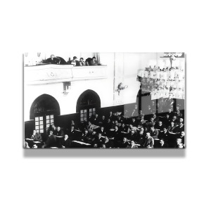 Atatürk Cam Tablo Yatay 550