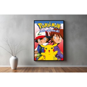 Anime Karakterleri Özel Tasarım Kanvas Tablo 250