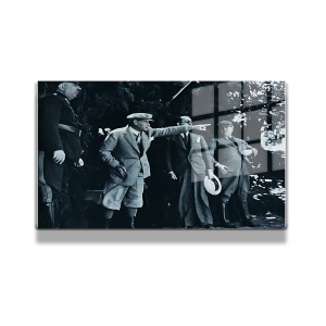 Atatürk Cam Tablo Yatay 572